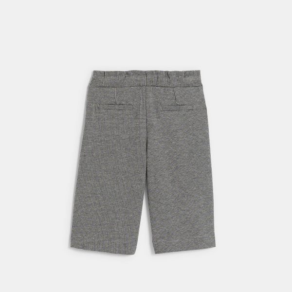 بنطلون واسع دافئ أنيق رمادي للطفلة الرضيعة